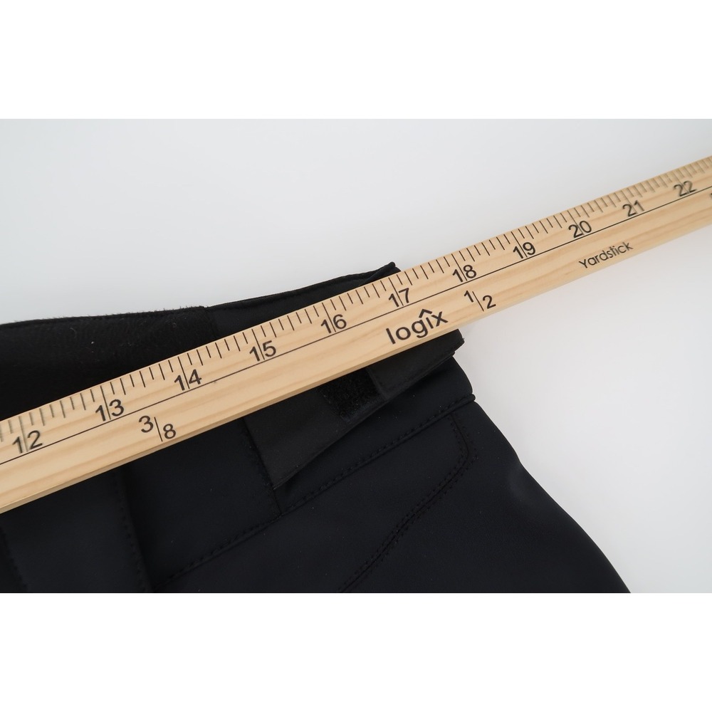 Emporio Armani EA7‎ Mens Large Black Technical Ski Snow Pants Trousers Straight - Picture 12 of 15